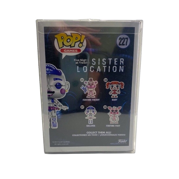 Funko Pop! Games: Sister Location Ballora #227 CHASE Vinyl Figure - Picture 2 of 4